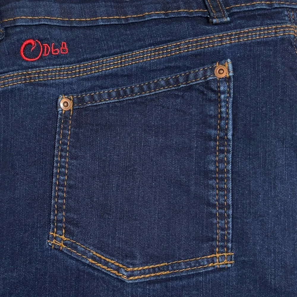 Origin Mens Jeans Delta D68 Dark Wash Quality Denim Made in USA Size 38 X 33